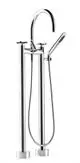 Dornbracht-TARA.-Wannen-Zweilochbatterie-Ausladung 220mm-schwarz matt, 25943892-33 Galeriebild 2